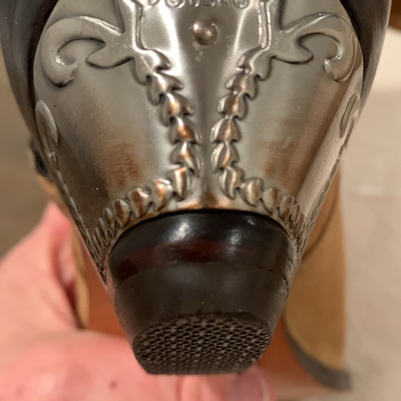 COPY - Vintage Zodiac USA Leather Cowboy Boots Size 8.5 - Picture 14 of 14